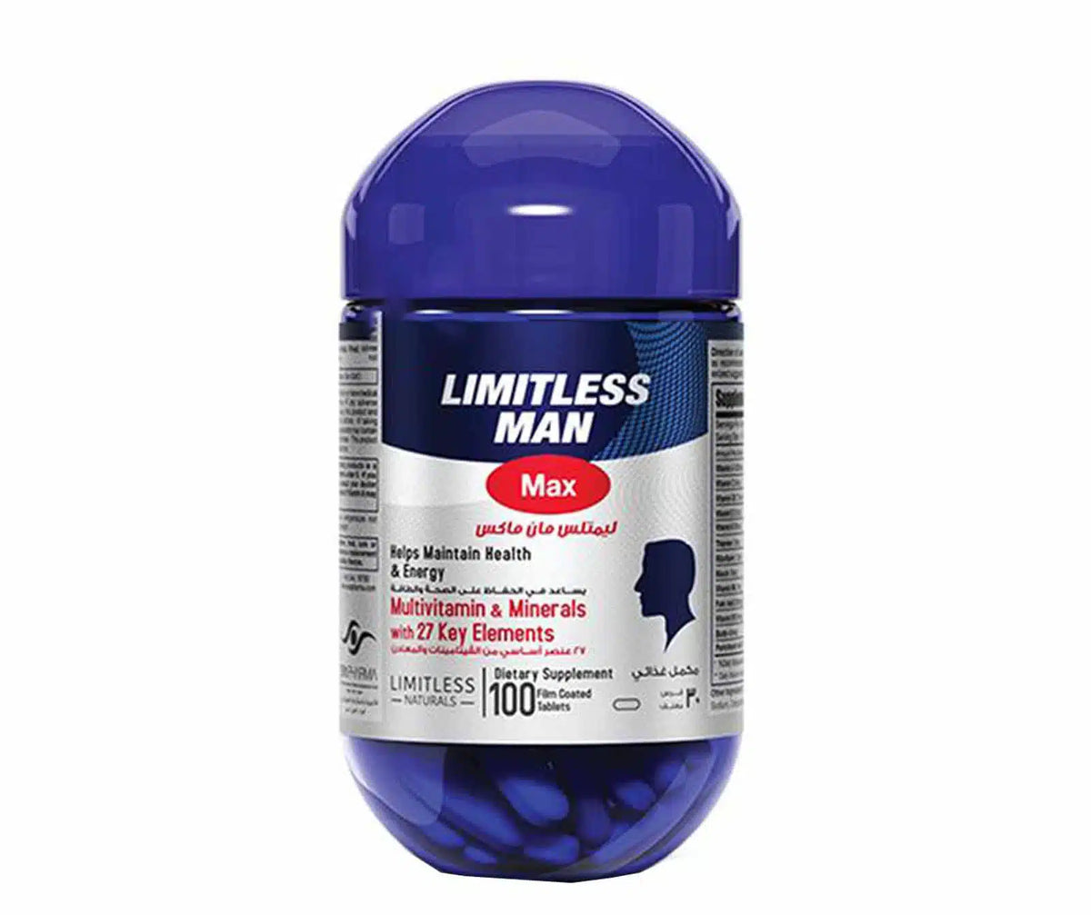 LIMITLESS MAN MAX 30 TABLETS