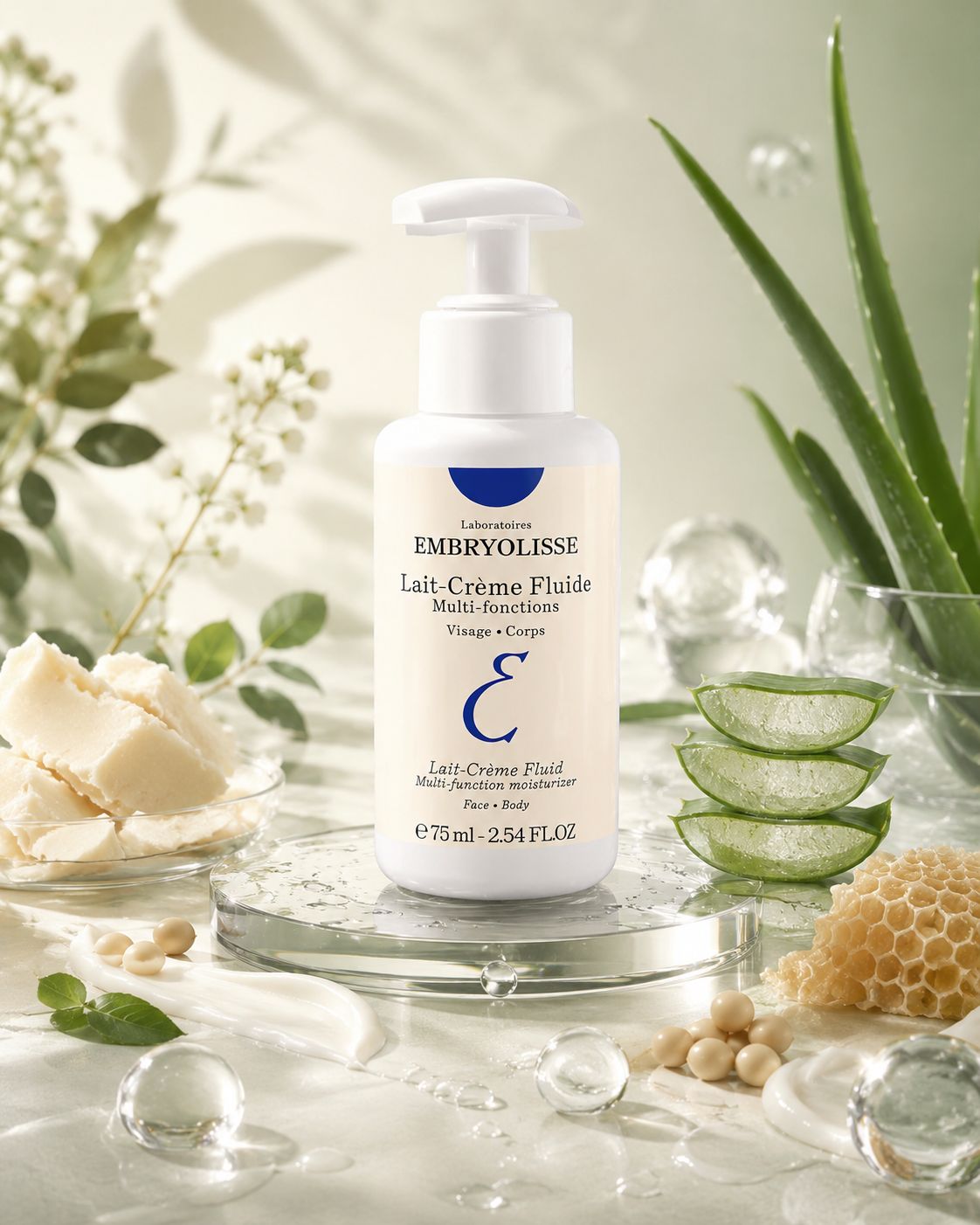 Embryolisse Lait-Crème Fluide+ Multi-Purpose Moisturizer – مرطب إمبريوليس متعدد الاستخدامات 75 مل